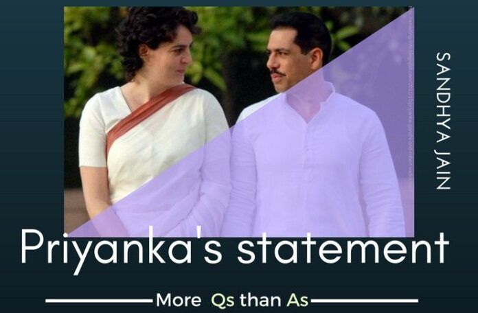From Multiple DINs to din over Vadra's land holdings, Priyanka is in the hot seat