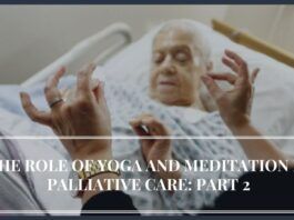 The practitioners of yoga and meditation have increased in Palliative care
