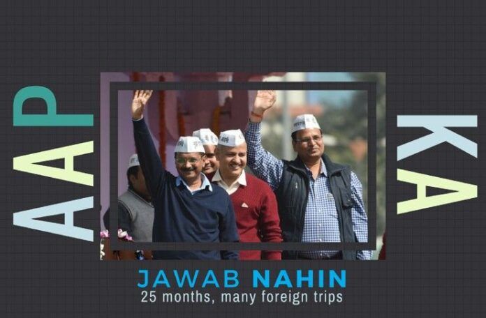 AAP Ministers Globetrotting details out