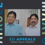 In the Aircel-Maxis case involving Marans, ED has appealed the verdict