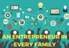 An entrepreneur in each family of India