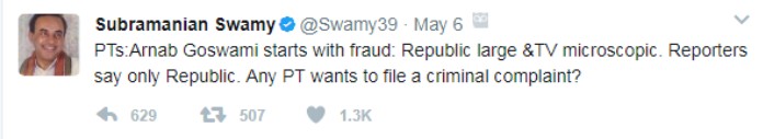 Swamy39 comment on Republic logo