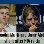 Mehbooba Mufti & Omar Abdullah silent