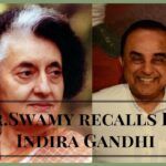 Dr. Swamy interaction with Mrs.Gandhi