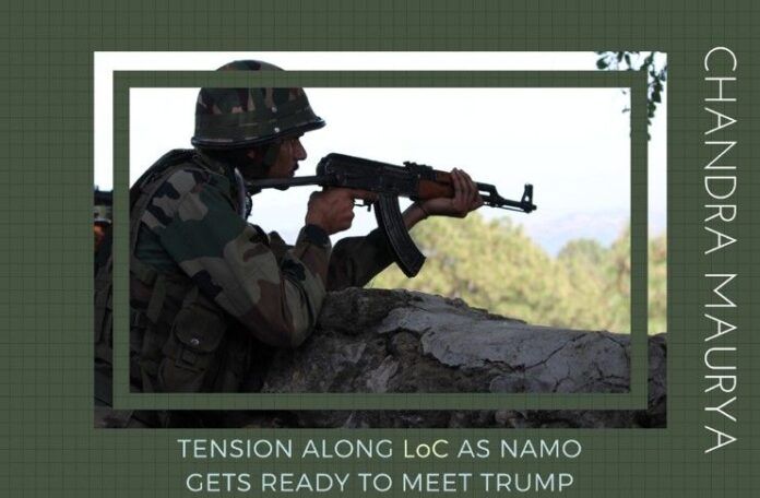 Pak intrusions rise on the LoC as NaMo travels to US