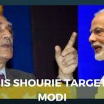 Shourie targets Modi