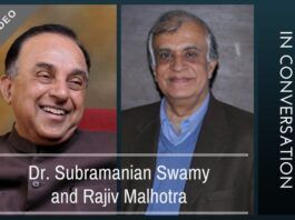 Dr. Subramanian Swamy in conversation with Rajiv Malhotra