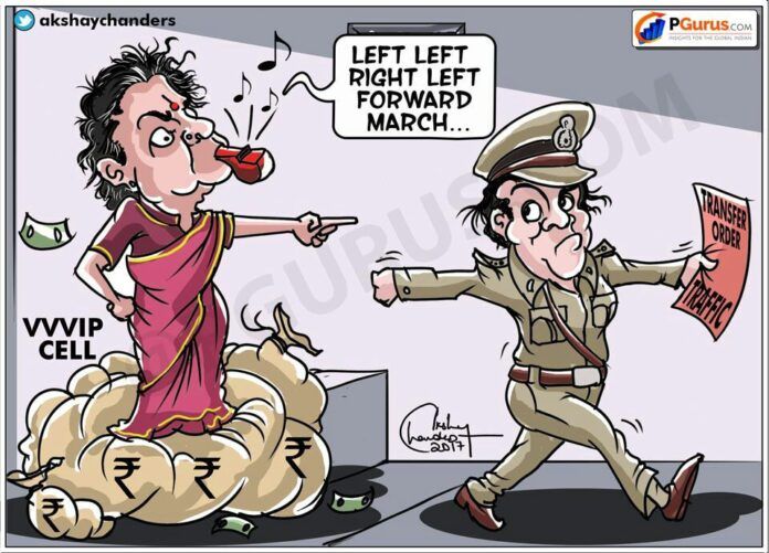 DSP Roopa gets her marching orders...