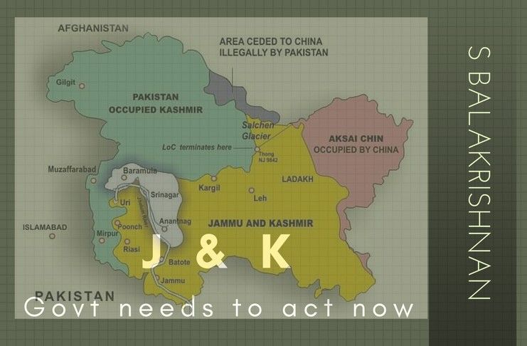 If the govt. does not act swiftly in J & K, future generations will read a different geography of India