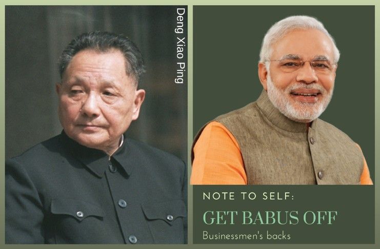 Modi needs to read from Deng's playbook