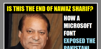 Nawaz Sharif's daughter lands him in huge trouble with this Microsoft font