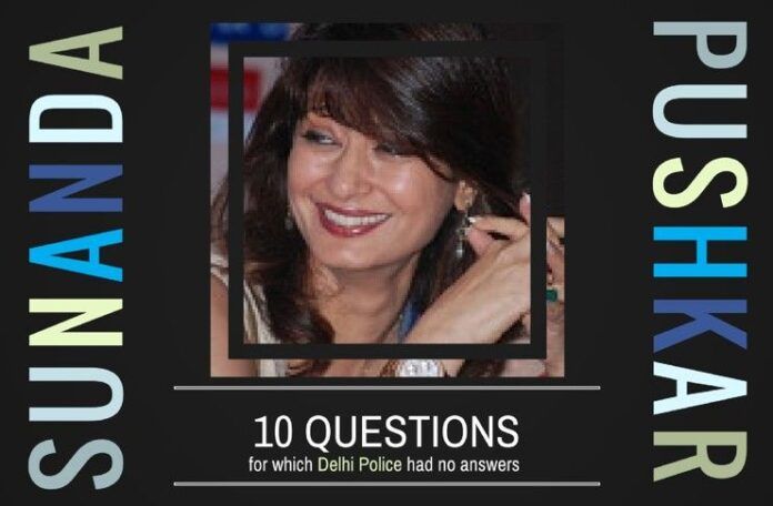List of probing questions asked by Swamy of the Delhi Police in connection with the murder of Sunanda Pushkar