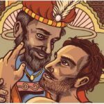 An illustration of the sexual attraction between Babur and Babri. Image credits: Daily Xtra