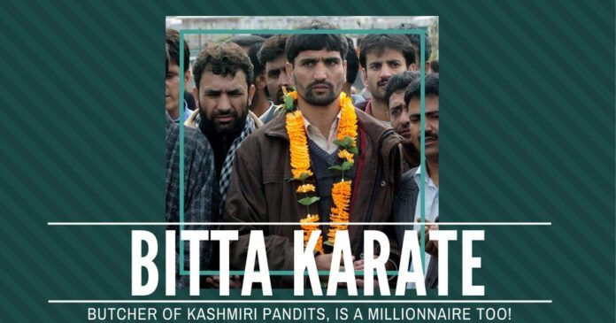 Bitta Karate admitted in a video conversation that he and other separatists received huge doles from ISI