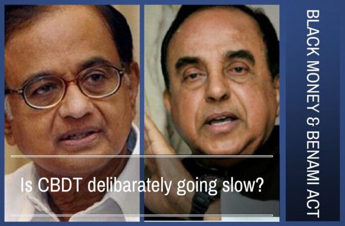 Is Chidambaram calling in favors to slow down the CBDT action on him and his family?