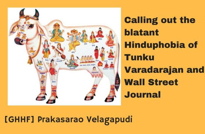 Rebuttal to Varadarajan’s article “The Holy Cows That weren’t”