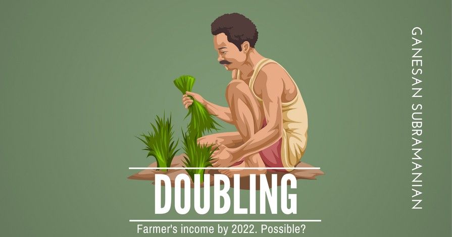 Doubling of farmer's income is possible, writes the author