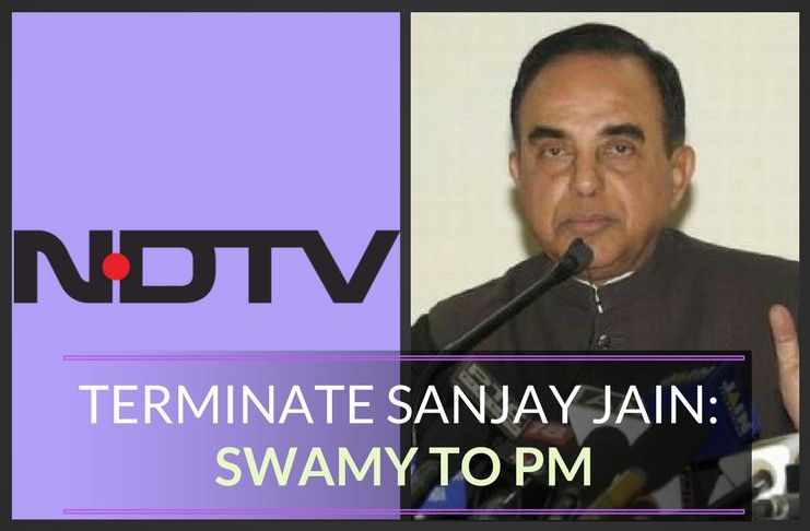 ASG Sanjay Jain conduct unethical, terminate him, writes Swamy to the PM