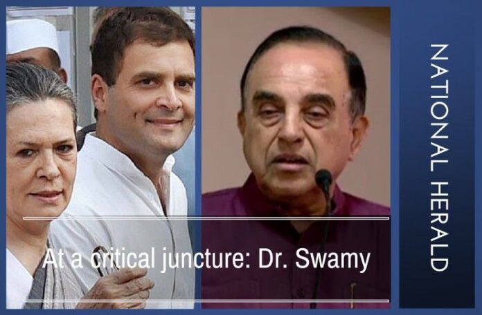 In the National Herald case, will Congress refuse or accept the documents submitted by Dr. Swamy?