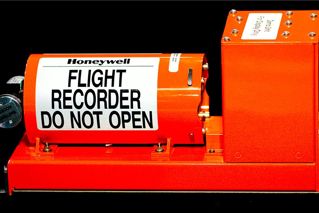 The current blackbox being utilized in airplanes. Image credits skift.com