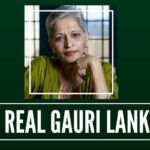What had Gauri Lankesh done to merit a 21-gun salute?
