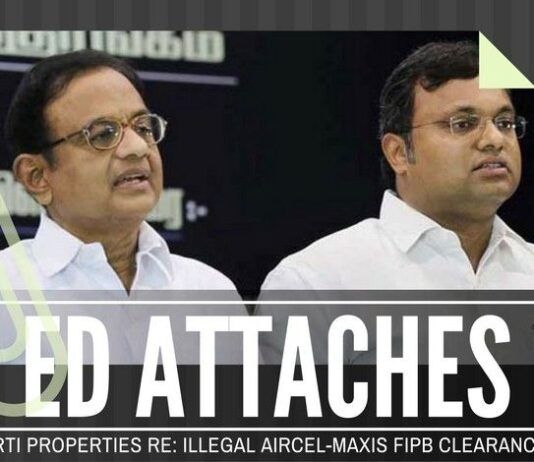 1 crore seized from Aircel-Maxis proceeds of Chidambaram, Rs. 5,99,999 to go...