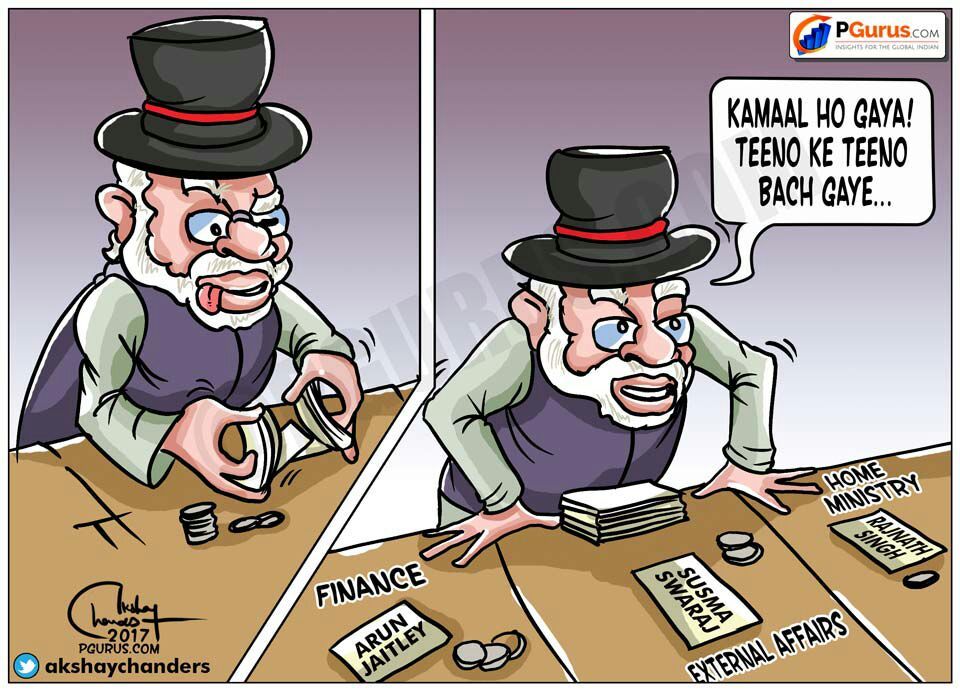 Modi's Card Trick! - PGurus