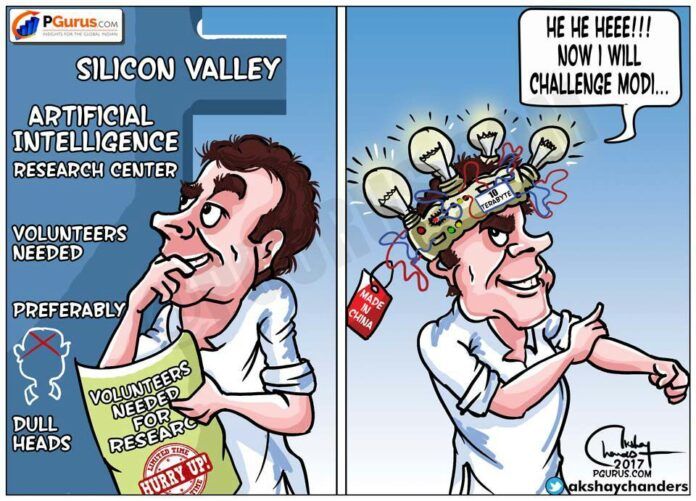 Is this latest visit of Rahul Gandhi to the Silicon Valley an attempt to acquire new tools to counter Modi?
