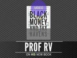 Prof. RV talks about how he came about the idea of writing on Black Money and Tax Havens