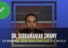 Dr. Subramanian Swamy talks about Dharma - How India can lead the world an event sponsored by Jayendra Kalakendra & the Univ. of Silicon Andhra