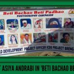 Separatist Asiya Andrabi in a poster of ‘Beti Bachao Beti Padhao’ campaign (1)