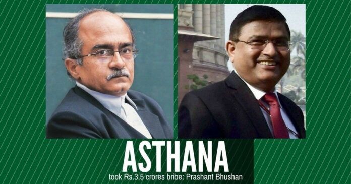 Asthana appointment as Special Director, CBI untenable, says Prashant Bhushan
