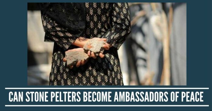 Can stone pelters become ambassadors of peace in Kashmir?