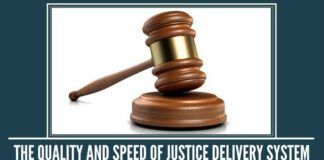 Improve Justice Delivery System
