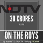 ITD findings of property owned by Prannoy Roy and Radhika Roy lays bare their lies and fined Rs. 30 crores each for tax evasion