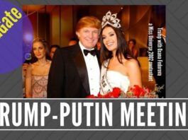 How long with the accidental meeting between Putin and Trump last?