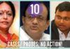 The inaction of the current government after registering 10 cases against the Chidambaram family is bizarre