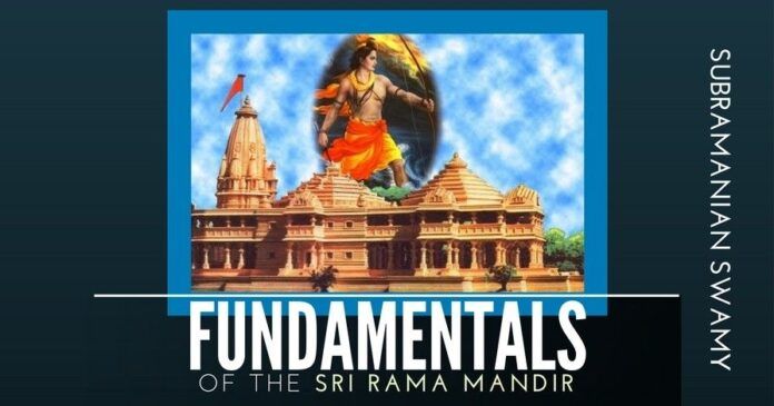 The author makes a strong case for why a Temple for Sri Rama should be built exactly at the birth spot of Lord Rama
