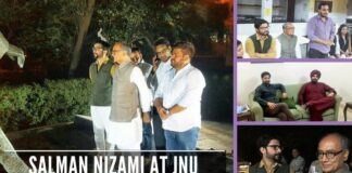 These pictures nail the lies of Congress about Salman Nizami