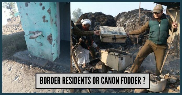 Border residents or canon fodder
