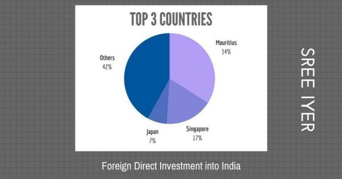 RBI reports indicate FDI investments are going down.