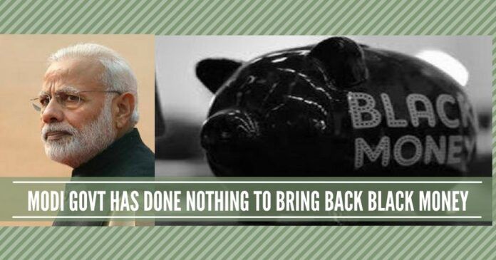 Modi Govt has done nothing to bring back black money