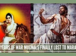 Mughals finally lost to Marathas