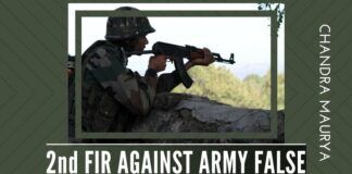 While the second FIR against Army turned out to be false, was the first one in Shopian registered due to political pressure?