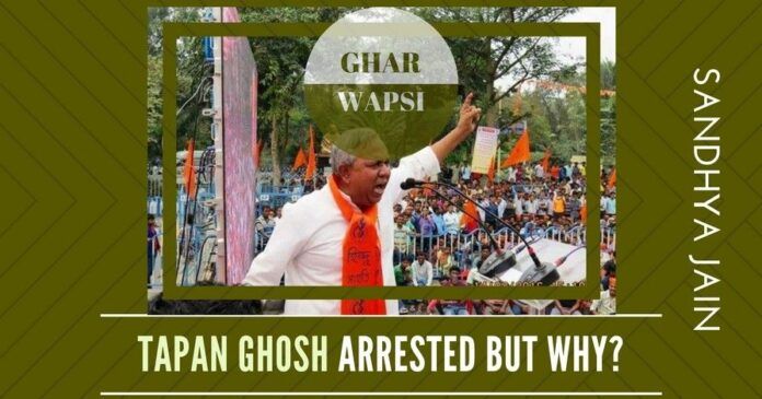 The arrest of Tapan Ghosh for a scuffle between a volunteer in his organisation and a journalist (who provoked it) shows TMC's increasing nervousness