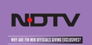 More Finance Ministry officials are showing up in scam-tainted NDTV to give exclusive interviews as if to mock the Prime Minister. The public is not amused.