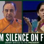 The continued silence of the Defence Minister and waffling answers by the Finance Minister has compelled Swamy to write to the President on the FIR
