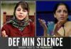 Does the silence of Nirmala Sitharaman mean that she gave a verbal approval for the FIR? Was due process not followed?