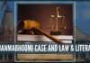 Ram Janmabhoomi case - Law and Literature