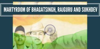 The sacrifice made by Bhagat Singh, Rajguru, Sukhdev for the nation
